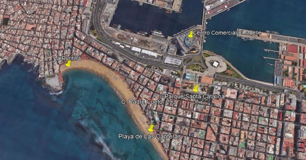 Flatguest Blue Sea - Canteras Beach - Balcony Las Palmas de Gran Canaria Exterior foto